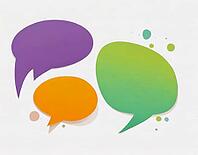 Creative comic‑style speech bubble artwork designed for modern communication templates and playful visual compositions, AI generated [IBR125421263]