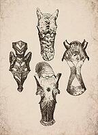 Engraved Historic Horse Armor and Chamfrons Historical Engraving, Digitally Remastered and Enhanced [IBR125421706]