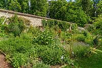 Garden at the Inzigkofen Monastery near Sigmaringen in Baden-Württemberg, Germany [IBR125424483]