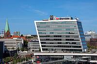 Kiel, Germany - 12. August 2026: Stena Line modern office building and ferry terminal at Schwedenkai in Kiel [IBR125424542]
