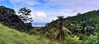 Beautiful impressions of the tropical landscape on the Seychelles islands paradise [IBR125436224]