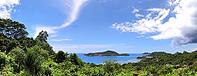 Beautiful impressions of the tropical landscape on the Seychelles islands paradise [IBR125436294]