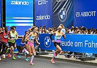 27.09.2026, Athletics BMW Berlin - Marathon 2026, from left Esther Pfeiffer and Hendrik Pfeiffer start the BMW BERLIN-MARATHON 2026 [IBR113453125]