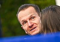27.09.2026, Athletics BMW Berlin - Marathon 2026, from left Tim Beltermann Head of the German Market at the BMW Group at the BMW BERLIN-MARATHON 2026 [IBR113453133]