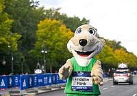 27.09.2026, Athletics BMW Berlin - Marathon 2026, from left mascot Fridolin Flink at the BMW BERLIN-MARATHON 2026 [IBR113453180]