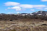 The volcanic landscape around Leirhnjukur volcano in Iceland - sulphur, rocks and wasteland [IBR125501580]