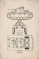 Pz. Kw. 3 Vulnerable Spots for Incendiary Grenades Technical Schematic Document, Digitally Remastered [IBR125501604]