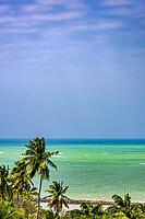 The typical sea of ??the northeast region of Brazil in the city of Olinda in Pernambuco [IBR125527111]
