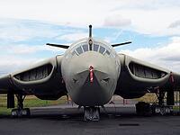 Elvington, Yorkshire, United Kingdom - 11 07 2023: Handley Page Victor B.1 a British strategic bomber and tanker during the Cold War by the Royal Air Force [IBR125536405]