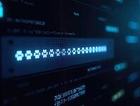 Password field with asterisks on a computer screen showing confidential information protected by firewalls and security measures, AI generated [IBR125636928]