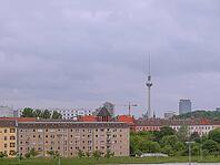TV Fernsehturm Television tower in Berlin, Germany [IBR125654753]