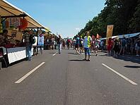 BERLIN, GERMANY - CIRCA JUNE 2019: Umweltfestival at Brandenburg Gate and is the largest European ecological event [IBR125654757]