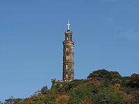 Nelson Monument on Calton Hill in Edinburgh, UK [IBR125654761]