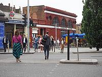 LONDON, UK - CIRCA JUNE 2019: South Kensington tube station [IBR125654764]