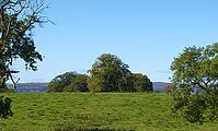 Landscape panorama view of Cardross hills near Glasgow, Scotland, United Kingdom [IBR125654783]