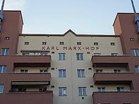 Karl Marx Hof housing complex in Heiligenstadt in Vienna, Austria [IBR125654807]