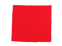 Red fabric swatch over a white background [IBR125654808]