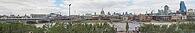 LONDON, UK - CIRCA JUNE 2015: High resolution panoramic view of River Thames and London skyline [IBR125654842]
