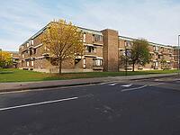 CAMBRIDGE, UK - CIRCA OCTOBER 2018: Churchill College [IBR125659386]