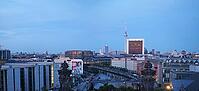 BERLIN, GERMANY - CIRCA JUNE 2019: View of the city skyline at night [IBR125659398]