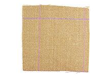 Brown fabric swatch over a white background [IBR125659441]