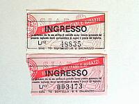 TURIN, ITALY - CIRCA JUNE 2020: Vintage Italian cinema ticket [IBR125659462]