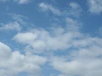 Out of focus blue sky useful as a background [IBR125659473]
