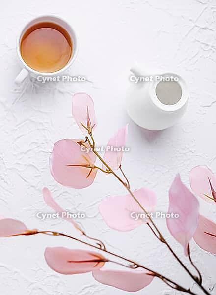 Food, Top View cup of Tea [IBR123622476]