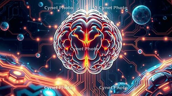 A detailed depiction of a human brain at the center, surrounded by vibrant circuitry, planets, and space-like elements, symbolizing the intersection of science and technology. AI generated [IBR123641830]