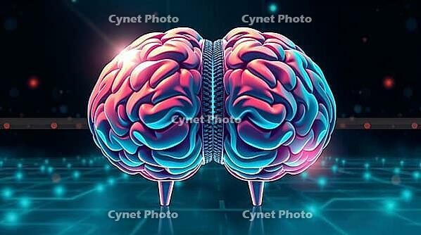 A colorful digital representation of a zipped brain. The design features vivid hues and a glossy texture, highlighting the complexity of cognitive functions. AI generated [IBR123641831]