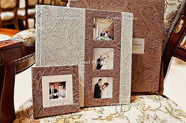 Textile wedding photo book and album [IBR123675061]
