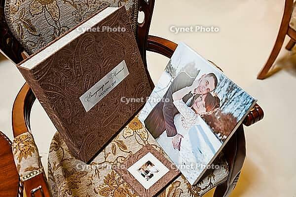 Textile wedding photo book and album [IBR123675066]