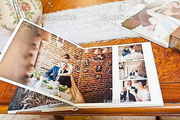 Textile wedding photo book and album [IBR123675067]