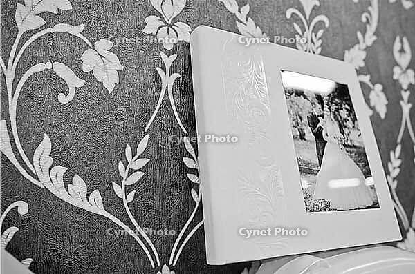 Twist white wedding photo book [IBR123675147]