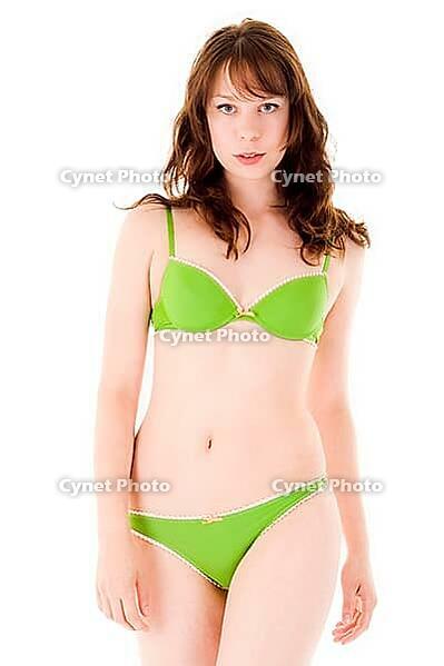 Beauty young woman in sexy fresh lingerie [IBR123700067]