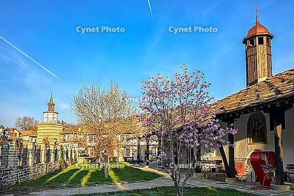 Typische bulgarische Häuser in der Altstadt von Trjawna [IBR123790594]