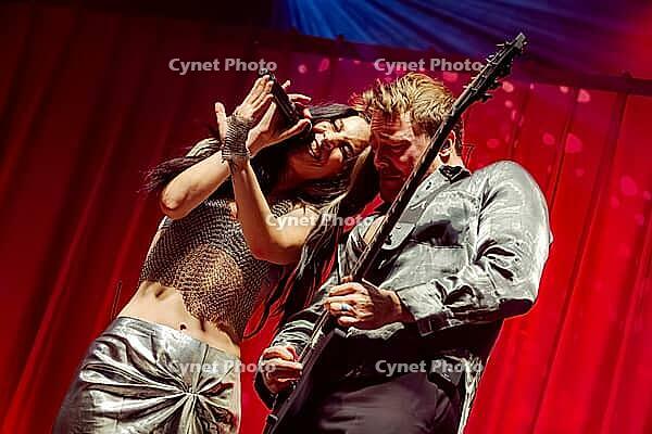 Charlotte Wessels from The Obsession live at Munich's Zenith on 17.01.2026 [IBR112941808]