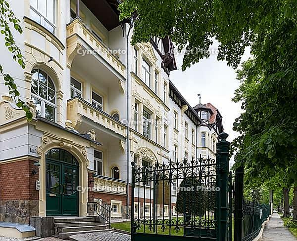 Villa on Kaßbergstraße 26, Art Nouveau villas and Wilhelminian era buildings on Kaßberg, Chemnitz, Saxony, Germany [IBR123911472]