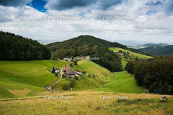 Farmhouse, Hexental, near Freiburg im Breisgau, Black Forest, Baden-Württemberg, Germany [IBR123911494]