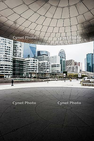 Skyscrapers, La Defense business district, Paris, France [IBR123911512]
