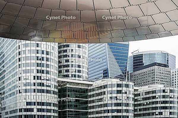 Skyscrapers, La Defense business district, Paris, France [IBR123911513]