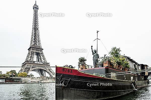 Tour Eiffel, Eiffel Tower, Paris, France [IBR123911515]
