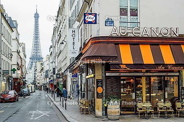 Tour Eiffel, Eiffel Tower, Paris, France [IBR123911516]