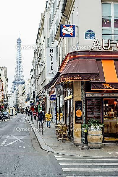 Tour Eiffel, Eiffel Tower, Paris, France [IBR123911518]