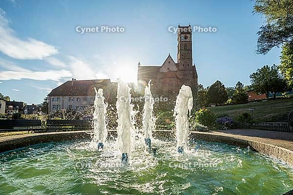 Monastery and monastery church, Alpirsbach, Northern Black Forest, Black Forest, Baden-Württemberg, Germany [IBR123911529]