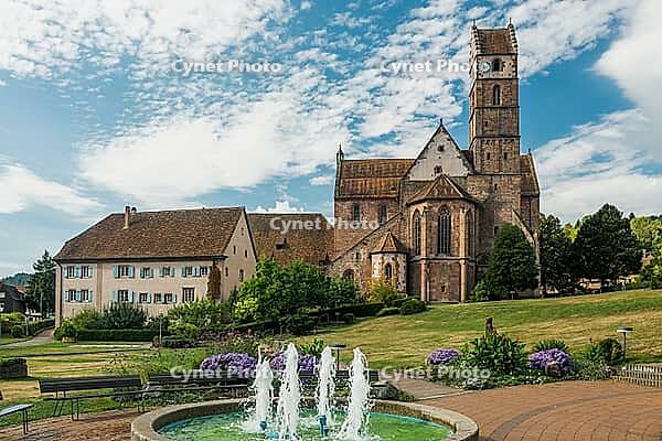 Monastery and monastery church, Alpirsbach, Northern Black Forest, Black Forest, Baden-Württemberg, Germany [IBR123911531]