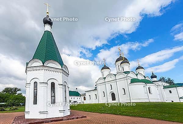 Russian Orthodox church. Spaso-Preobrazhensky Monastery in Murom. Vladimir region, Russia [IBR124036448]