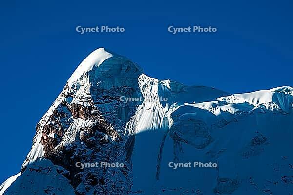 Summit of Ausangate (Spanish) or Awsangati (Quechua) 6384 m Ausangate Trek, Pitumarca, Cordillera Vilcanota, Peru [IBR124036485]