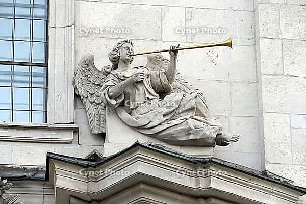 Angel at the collegiate church in Spital am Pyhrn [IBR124051665]