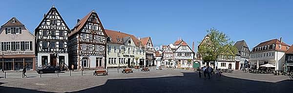 Market square in Seligenstadt [IBR124072757]